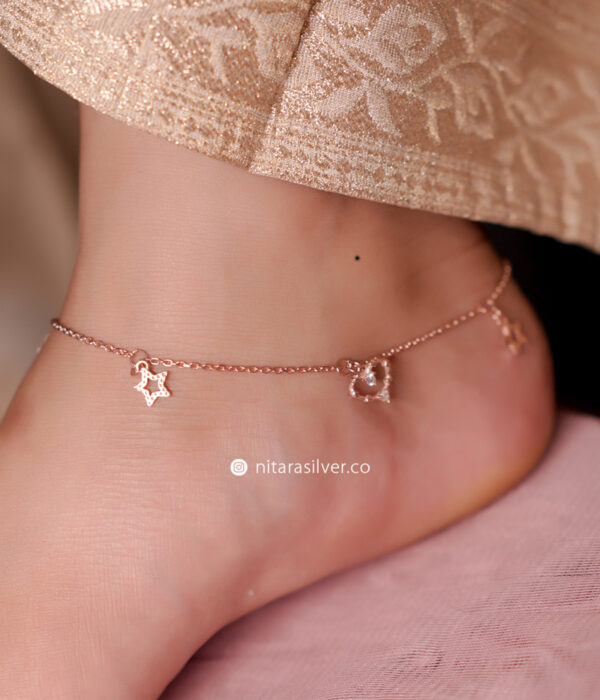 Heart and Star Hollow Charms
