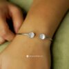 Semi Pattern Flexible Bangle
