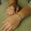 Duet Heart Flexible Bangle