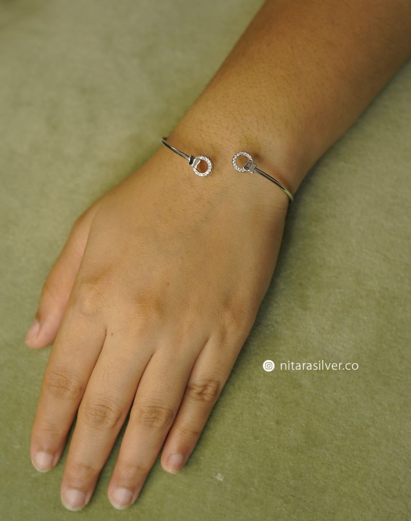 Cherry Flexible Bangle Bracelet