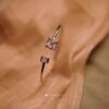 Zircon Square Flexible Bangle
