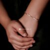 Wavy Zircon Stone Bracelet