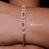 Stoned Frame Bracelet