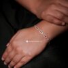 Stoned Frame Bracelet
