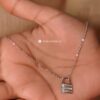 Lock Pendant Chain