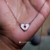 Red Dot Heart Chain