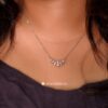 Baguette Pendant Chain