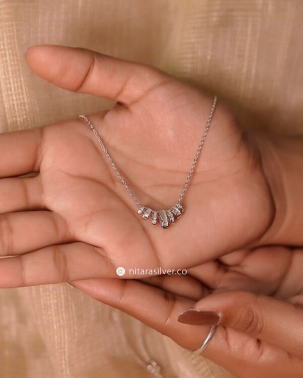 Baguette Pendant Chain