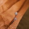 Snow Flake Flexible Bangle