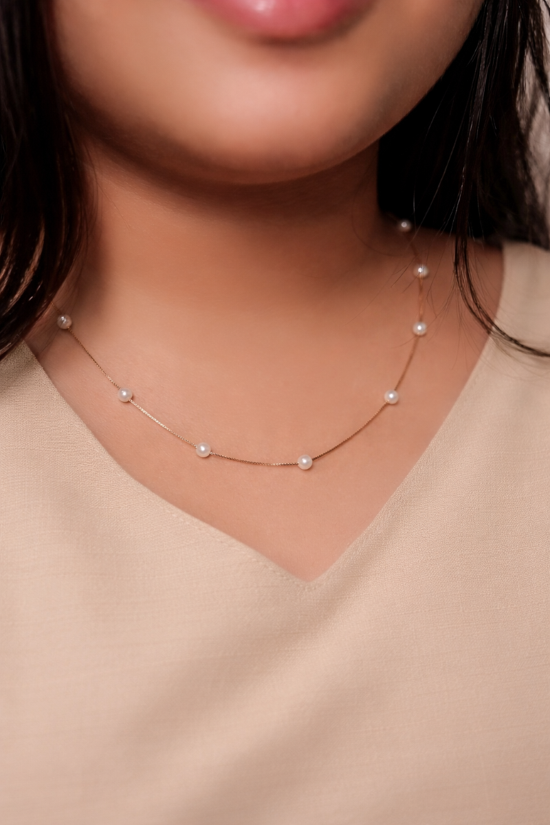 Single Layered Pearl Chain